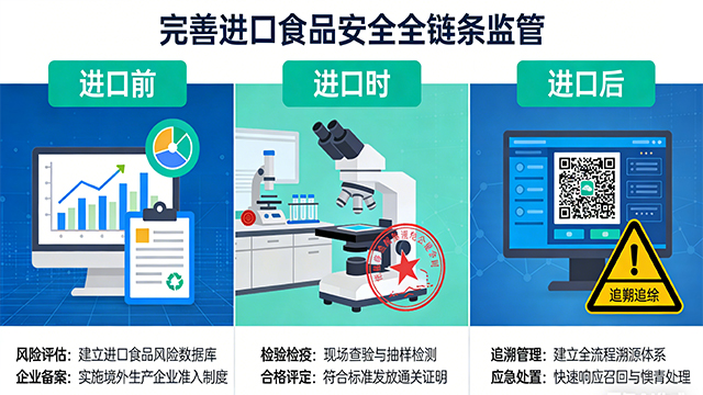 完善进口食品安全全链条监管