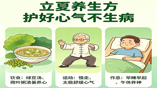 三个立夏“养生方” 护好心气不生病